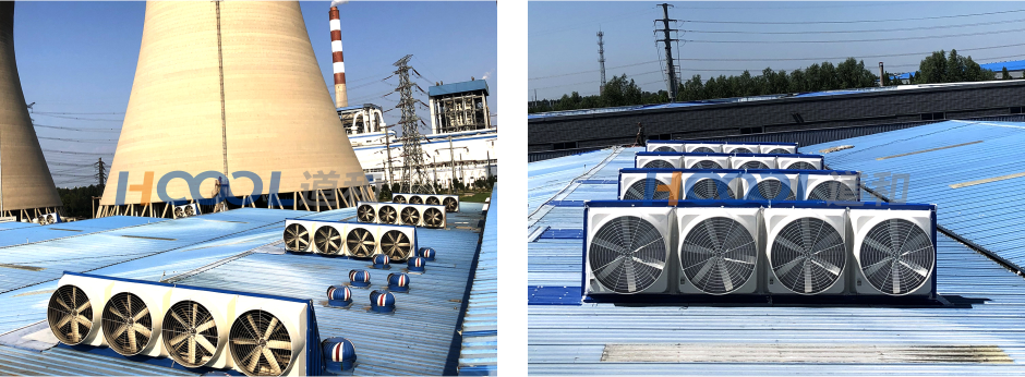 北侖熱電廠-屋頂負壓風機排風案例 負壓風機 第7張
